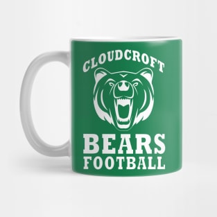 Cloudcroft Bears Football (White) Mug